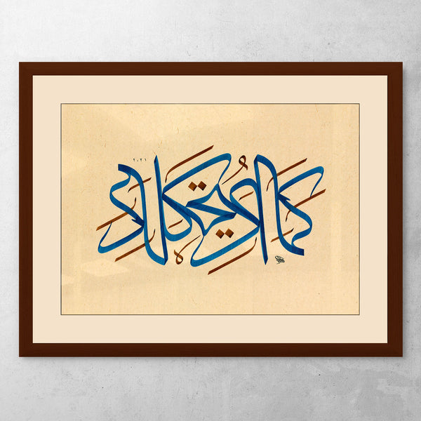 Quote 13 - كمالك تحت كلامك