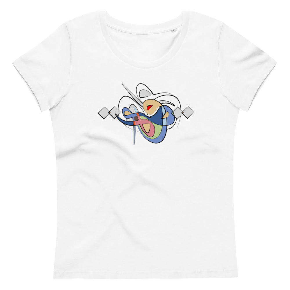 Power 2 - Women's fitted organic cotton tee
